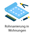 Rohrsanierung in Wohnungen