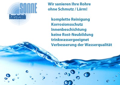 Unser Angebot für Ihre Rohrinnensanierung